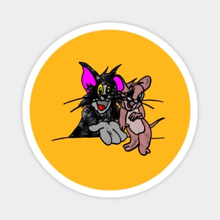 Tom and Jerry Cartoon Magnet